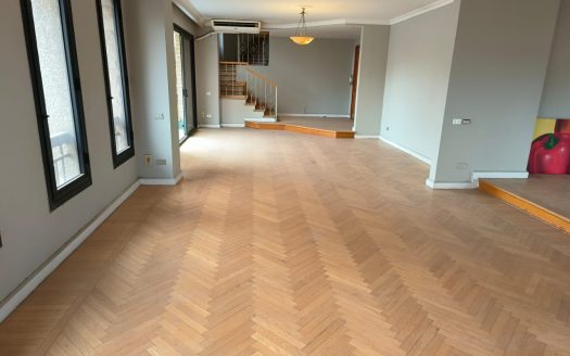 Degla Maadi, penthouse 4 bedrooms semi-furnished for rent